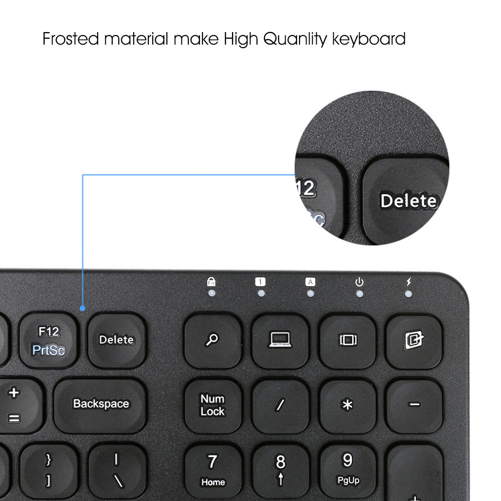 K02 Wireless Bluetooth Keyboard - Black K02 Wireless Bluetooth Keyboard - Black