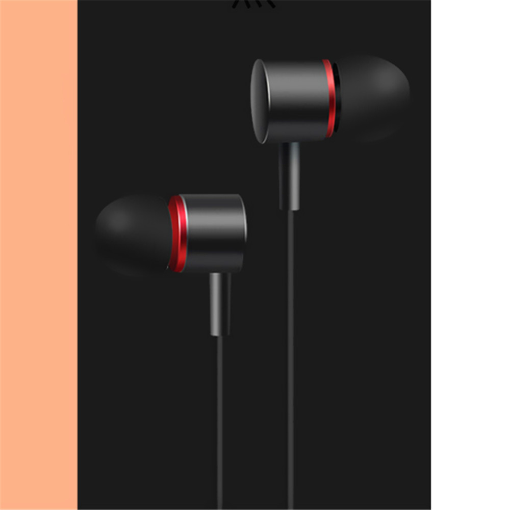 New Fashion High-end Metal In-ear Headphones- Black New Fashion High-end Metal In-ear Headphones- Black