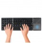 Keyboards - Keyboard Tri Fold Bluetooth Ultra Thin Tablet Phone Touchpad Wireless Multi Function