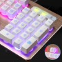 Keyboards - W20 Wired Game Keyboard Mouse Metal Set