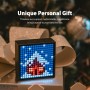 Speakers - Timebox Evo Bluetooth Portable Speaker with Clock Alarm Programmable LED Display for Pixel Art Creation Unique gift