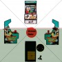 Game Accessories - Mini Arcade Game 156 Classic Handheld Games Portable for Kids & Adults 2.8inch Eye-Protected Colorful Screen & Rechargeable Battery