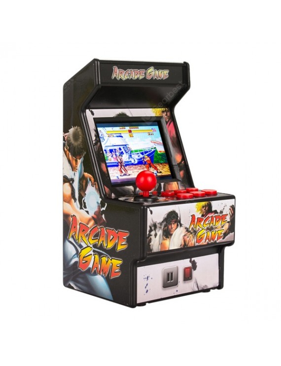 Game Accessories - Retro Mini Arcade Handheld Game Console 16 Bit Game Player Built-in 156 Classic Games For Kids Gift Toy