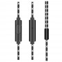 Earbud Headphones - S1 Intelligent Line Control Wired In-ear Earphone with Noise Reduction Mic