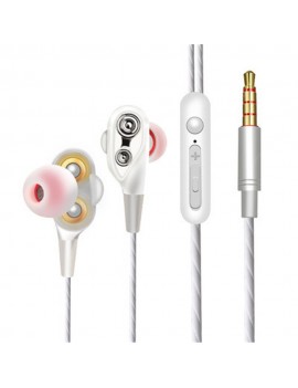 Wired Earphone Heavy Bass Sound Stereo Music Headphones Sport Headset fone