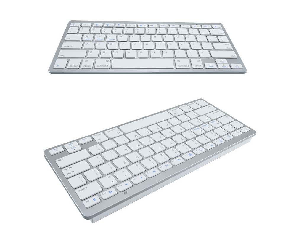 X5 Wireless Bluetooth Keyboard - Platinum