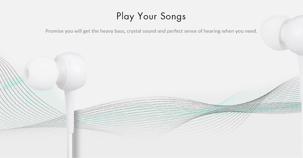 K28 In-ear Earphone with Microphone Earbuds for iPhone and Samsung Smartphones- Black